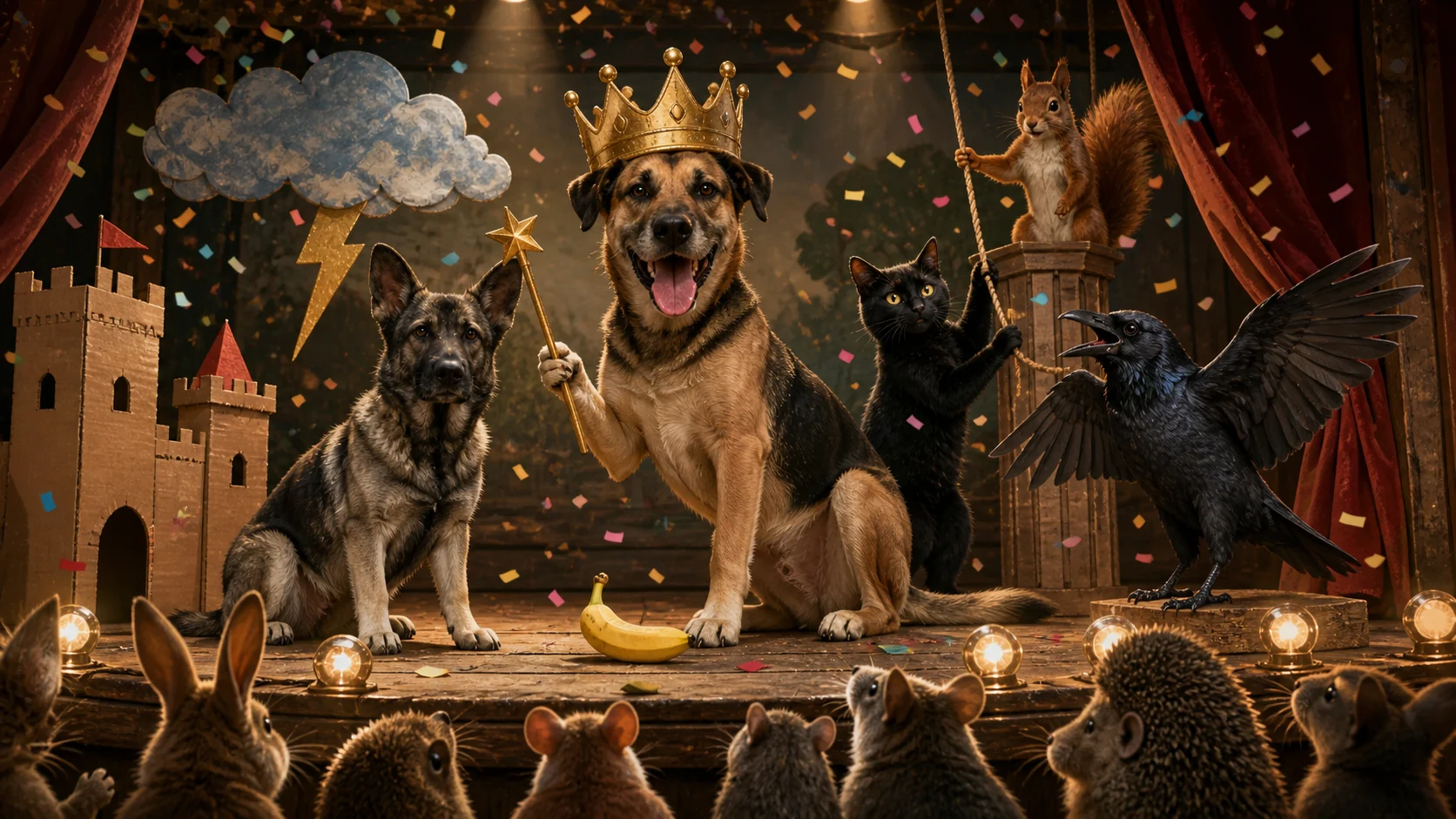Die Schnabelpfoten – Folge 18: Theater, Trubel und ein ganz großer Auftritt – Titelbild